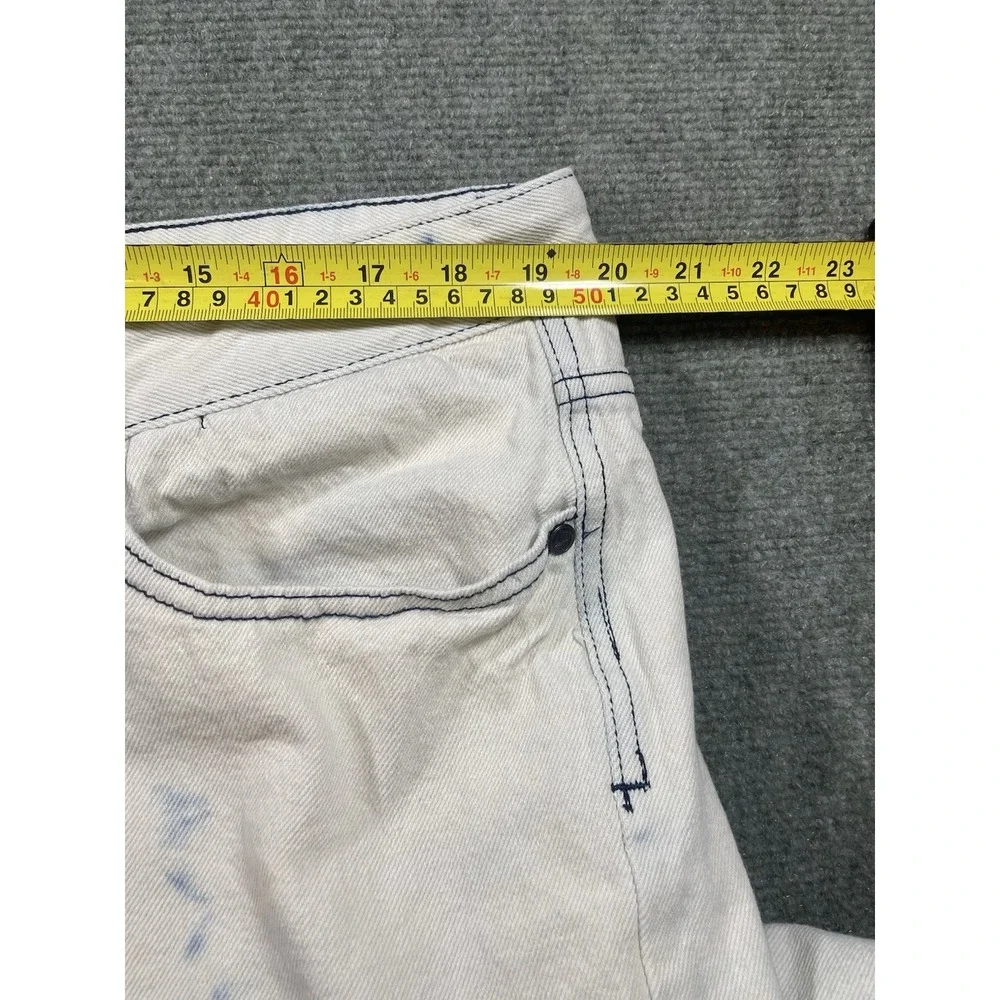 Kroix Premium Denim distressed jeans White 40x33